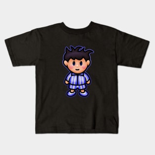 Ness in Pajamas Kids T-Shirt